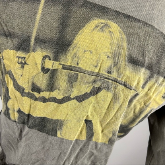 💕 Kill Bill Gray Long Sleeve Shirt XS - Picture 4 of 11